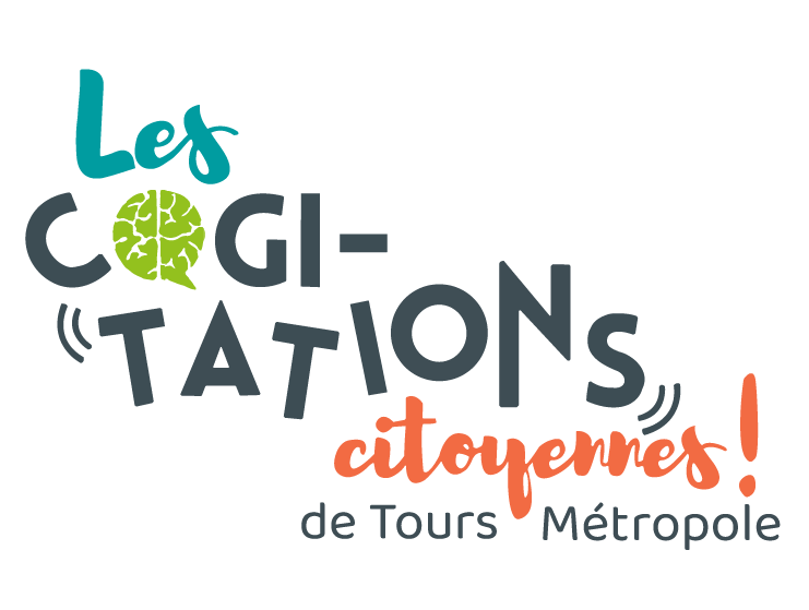 Logo des cogitations citoyennes de Tours Métropole
